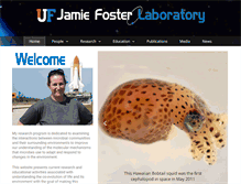 Tablet Screenshot of jamiefosterscience.com